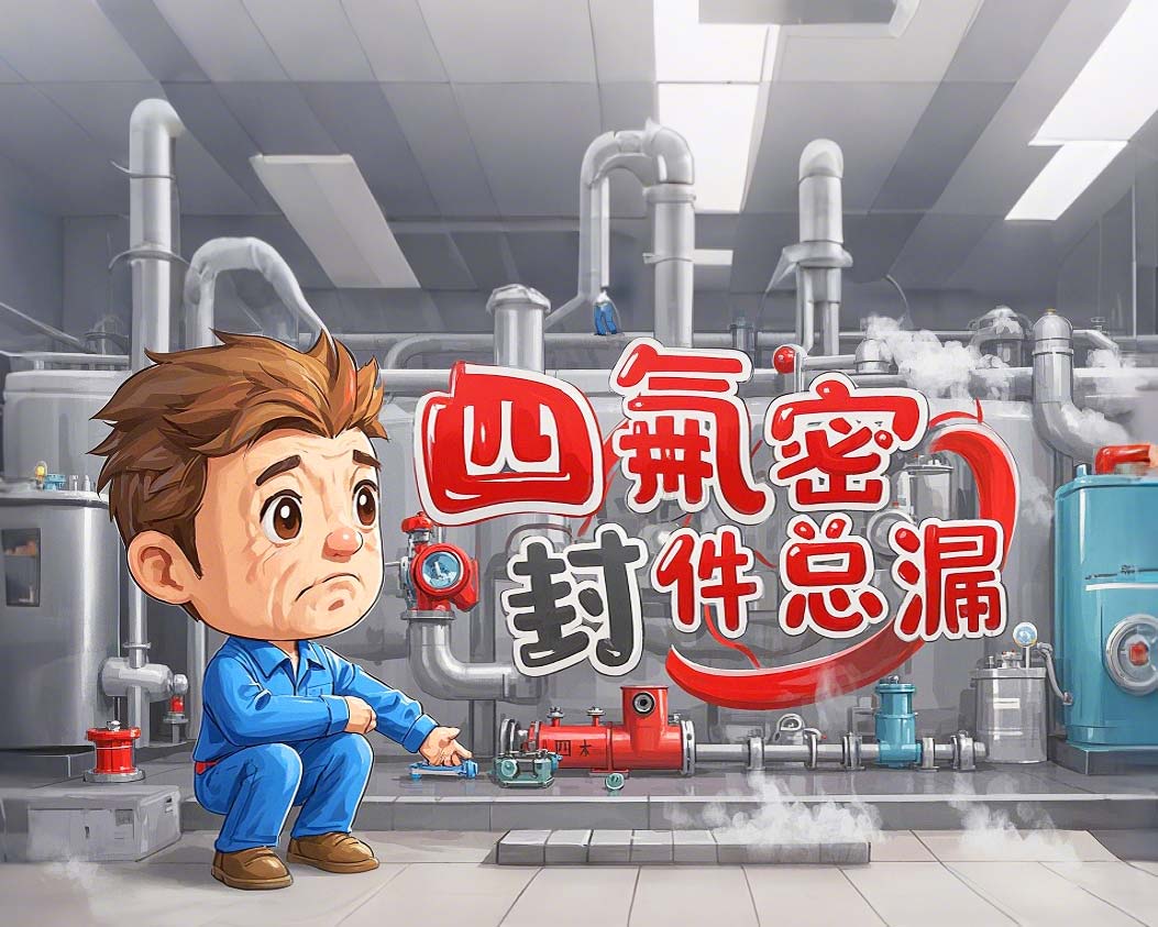 四氟密封件總漏案例丨可能是你安裝時(shí)3次“瞎折騰”！?