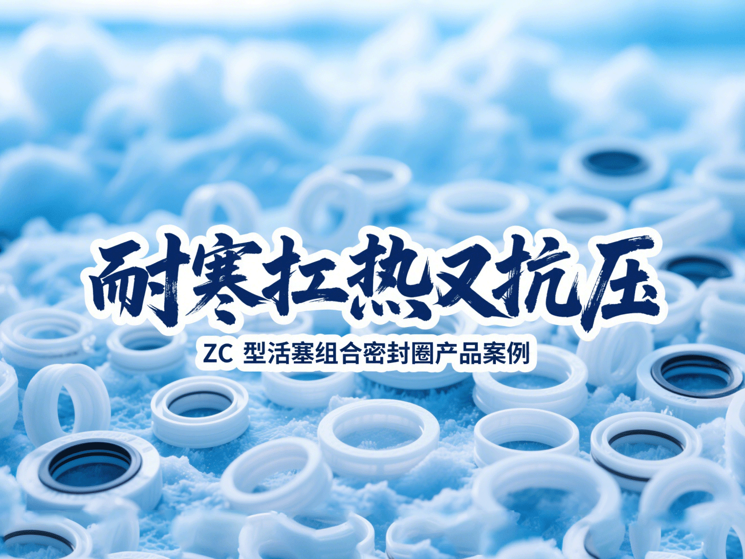 ZC型活塞組合密封圈產(chǎn)品案例 ? 耐寒扛熱又抗壓！