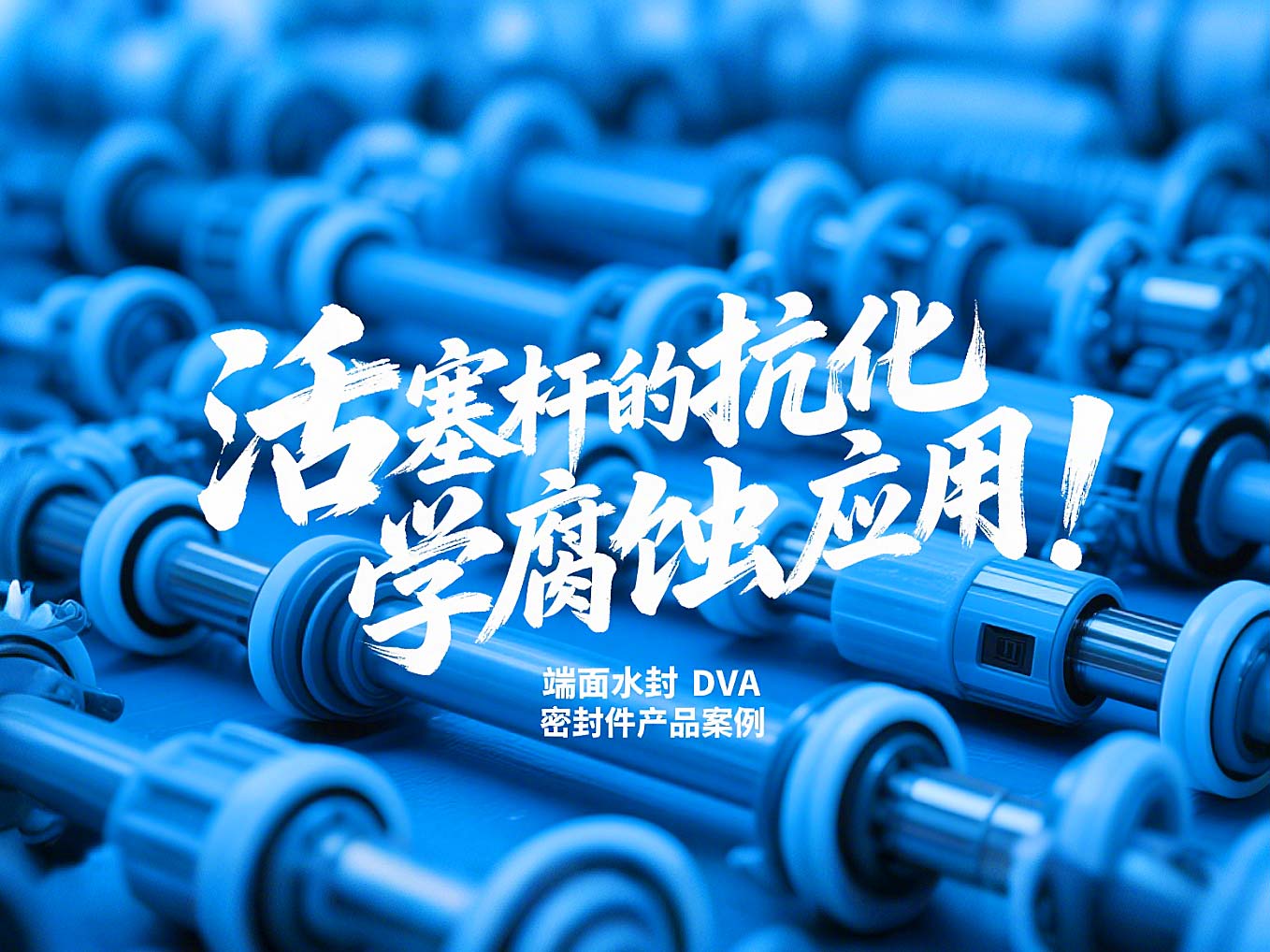 端面水封DVA密封件產(chǎn)品案例 ? 活塞桿的抗化學腐蝕應(yīng)用！