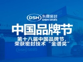 東晟密封件閃耀2024第十八屆中國品牌節(jié)，榮獲密封技術(shù)“金譜獎”