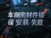 車削密封件安裝失敗案例丨工程師最怕的3個操作錯誤??？