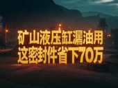 液壓缸老是漏油？礦山上用這密封件，一年省下70萬！?