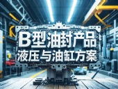 B型四氟油封產(chǎn)品解決方案丨高動態(tài)密封在液壓設備與標準油缸的應用！?