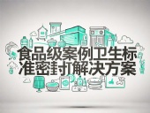 軸孔用PTFE油封密封件+食品加工設備案例丨中的高衛(wèi)生標準密封解決方案！?